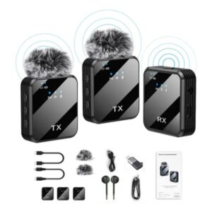 🎤 Micrófono de Solapa Inalámbrico